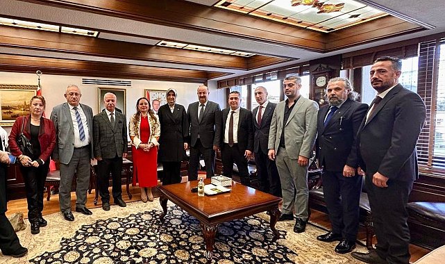 SATKOF ve USTKON'dan Bakan Yardımcısı Yiğitbaşı'na ziyaret