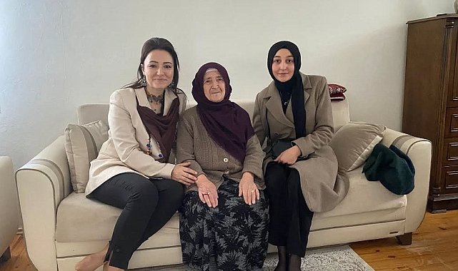 Şehit annesine ziyaret