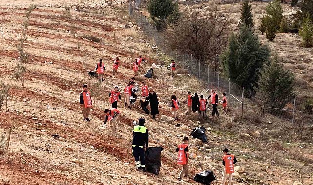 Şehitkamil'de minik ellerden doğaya büyük katkı