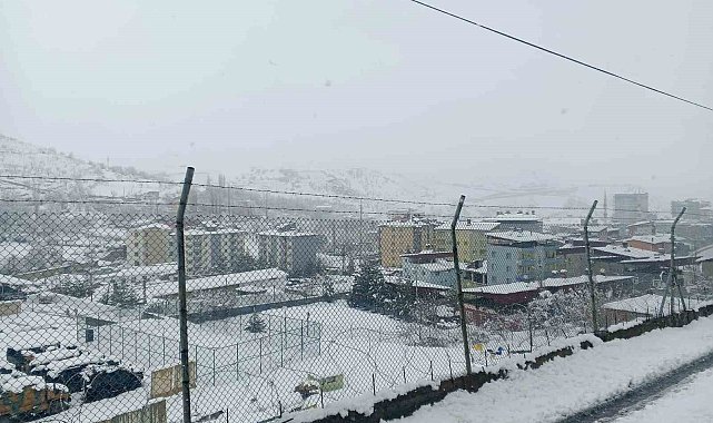 Siirt'te 3 ilçede eğitime kar engeli