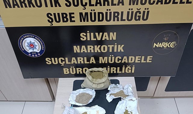 Silvan'da uyuşturucu operasyonu: 2 tutuklama