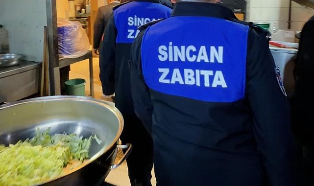 Sincan Belediyesi zabıta ekipleri Ramazan öncesi denetimleri sıklaştırdı