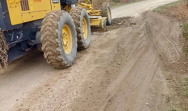 Sinop'ta heyelan sonrası temizlik çalışmaları sürüyor