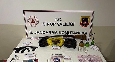 Sinop'ta uyuşturucu operasyonu: 2 tutuklama
