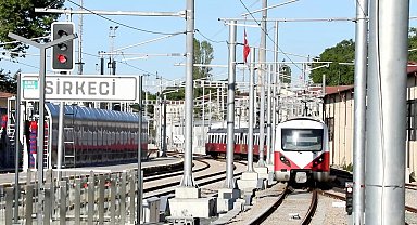Sirkeci-Kazlıçeşme hattında 2 yılda 8 milyonu aşkın kişi taşındı