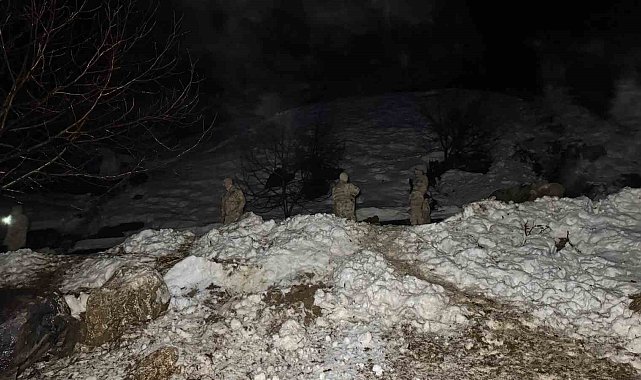 Şırnak'ta dev kayalar köye düştü, 30 hayvan telef oldu