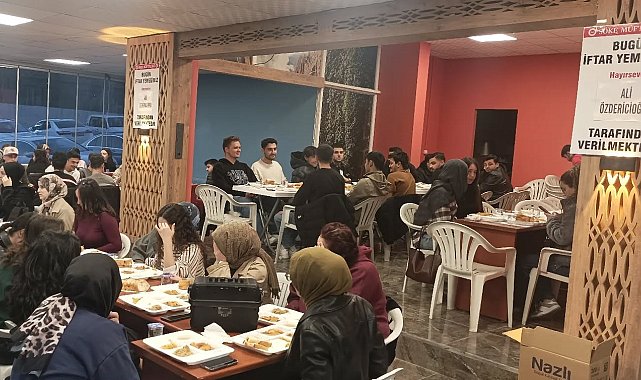 Söke Müftülüğü'nden öğrencilere gönül sofrası