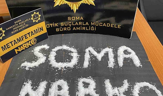 Soma'da uyuşturucu tacirlerine darbe
