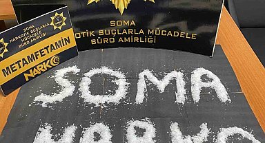 Soma'da uyuşturucu tacirlerine darbe