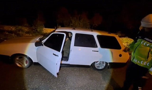 Standart dışı kullanılan araç trafikten men edildi