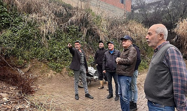 Sultanhisar'da ekipler yağış sonrası sahada