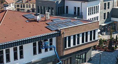 Suriçi Çarşısı yeşil enerjiyle aydınlanıyor