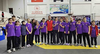 Taekwondoda sporculardan büyük başarı