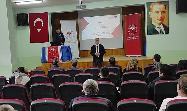 Tarım şehri Bilecik'te üreticilere hayati bilgilendirme