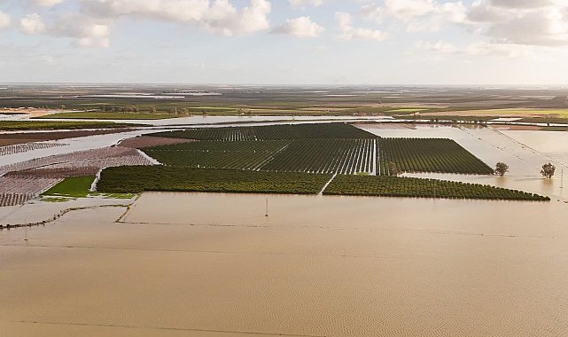 Tarsus Belediyesi sel ve fırtına sonrası zarar tespiti için sahada