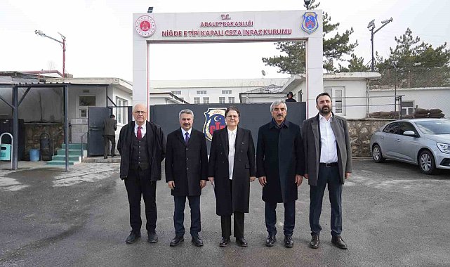 TBMM heyetinden Niğde Ceza İnfaz Kurumu'nda inceleme