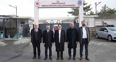 TBMM heyetinden Niğde Ceza İnfaz Kurumu'nda inceleme