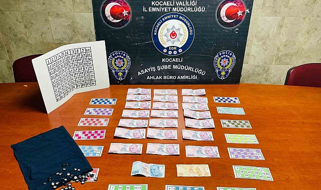 Tombala baskını: Kumar oynayan 7 kişiye 81 bin TL ceza