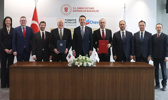 TPAO ve Chevron'dan stratejik mutabakat