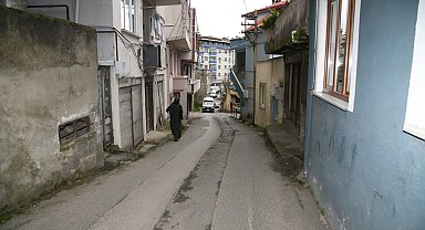 Trabzon'da Toklu Mahallesi'nde yol sorunu çözülüyor