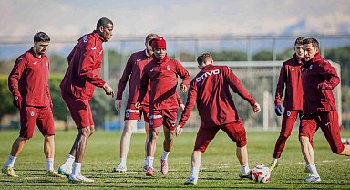 Trabzonspor, Fenerbahçe maçı hazırlıklarını sürdürdü