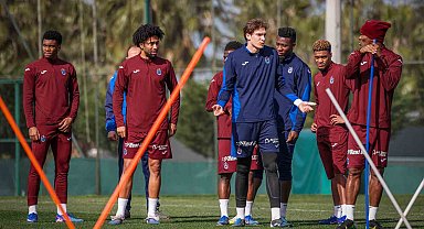 Trabzonspor, Gaziantep FK maçı hazırlıklarını tamamladı