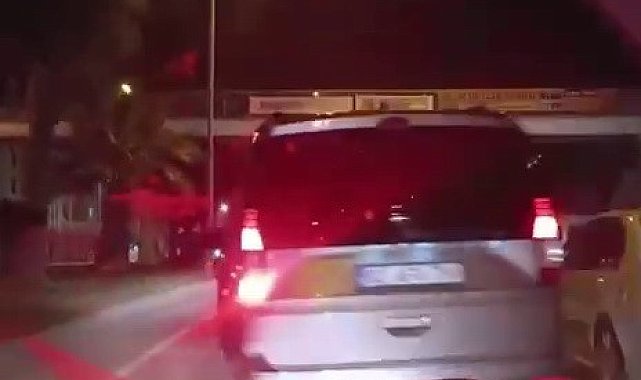 Trafikte makas atan sürücüye ceza yağdı