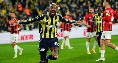 Trendyol Süper Lig: Fenerbahçe: 3 - Gençlerbirliği: 0
