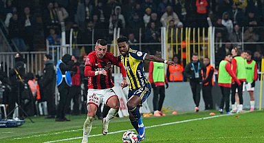 Trendyol Süper Lig: Fenerbahçe: 3 - Gençlerbirliği: 1