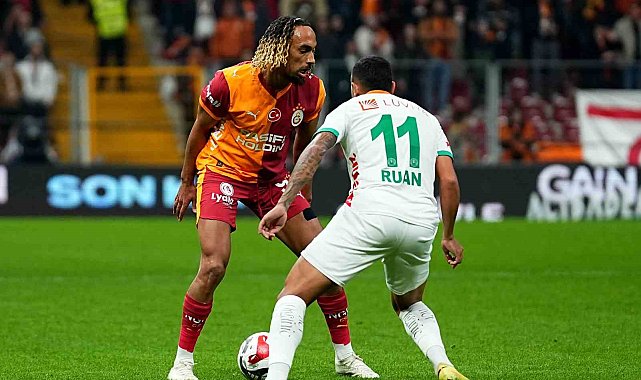 Trendyol Süper Lig: Galatasaray: 1 - Corendon Alanyaspor: 0