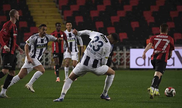 Trendyol Süper Lig: Gaziantep FK: 2 - Kasımpaşa: 1