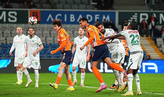 Trendyol Süper Lig: RAMS Başakşehir: 2 - Konyaspor: 0