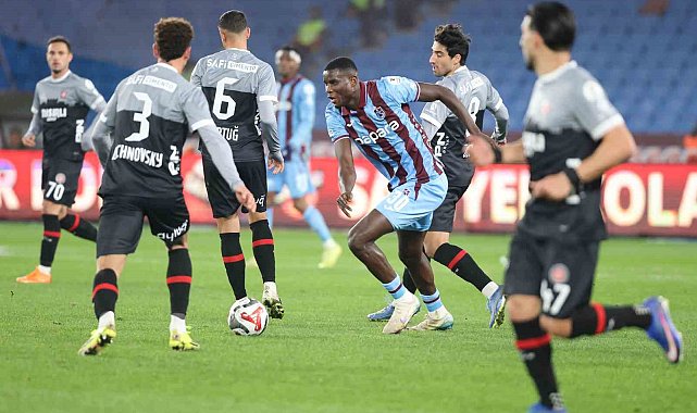 Trendyol Süper Lig: Trabzonspor: 3 - Fatih Karagümrük: 1