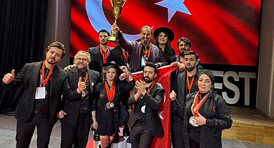 Türk Kuaför Milli Takımı, Rusya'da Avrupa Şampiyonu 0ldu!