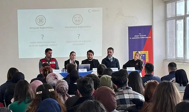Türkeli'de bağımlılık farkındalığı