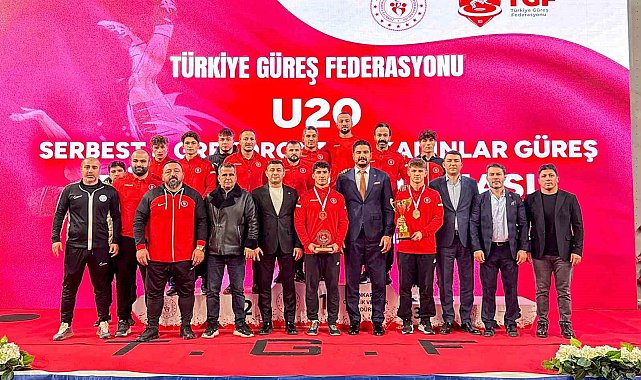 U20 Serbest Güreş Türkiye Şampiyonası sona erdi