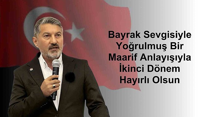 Uçak'tan 'Türk Bayrak'lı mesaj