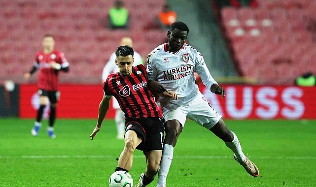 UEFA Konferans Ligi: Samsunspor: 4 - Shkendija: 0