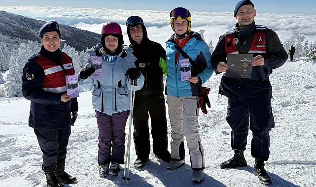 Uludağ'da Jandarma'dan KADES farkındalığı