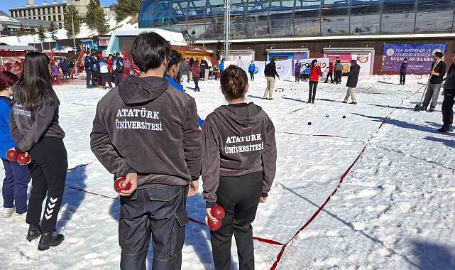 Ünilig kış oyunlarında Atatürk Üniversitesi rüzgârı