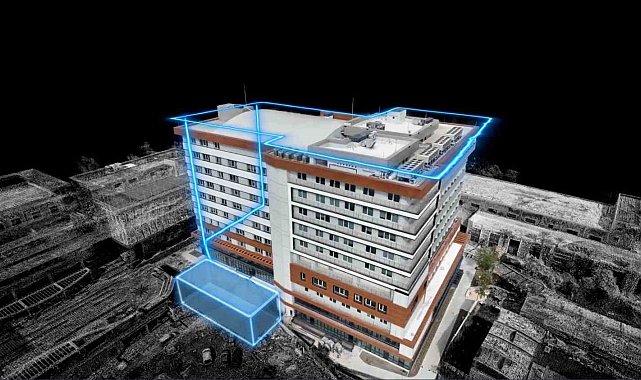 Üniversite kampüsünde, yağmur suyu hasatıyla 45 gün yetecek 546 ton su depolandı