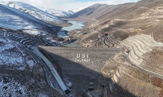Ünlendi Barajı'nda su tutuldu: Iğdır'a 1,9 milyar liralık dev yatırım
