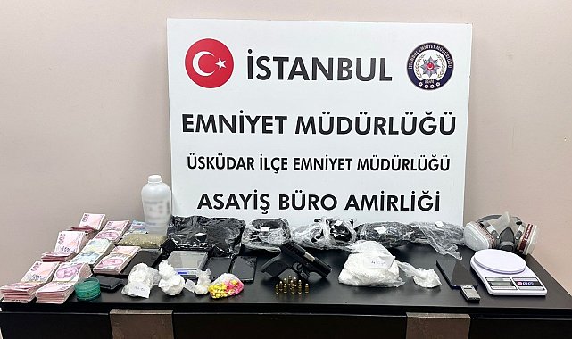 Üsküdar'da uyuşturucu operasyonu: 5 tutuklama