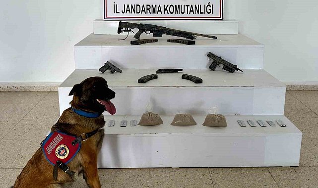 Van'da uyuşturucu ve silah ele geçirildi