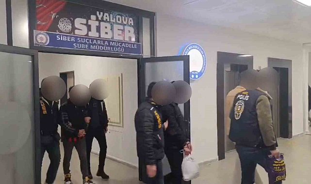 Yalova merkezli 6 ilde dolandırıcılık operasyonunda 5 tutuklama
