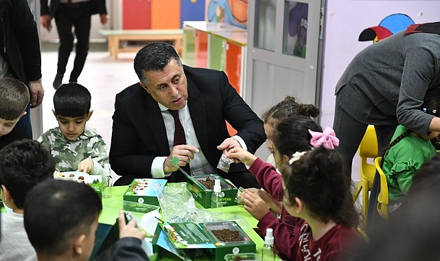 Yeşilyurt Belediyesi, miniklere tarım sevgisi aşılıyor!