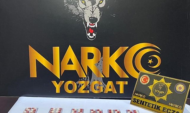 Yozgat'ta 182 adet uyuşturucu hap ele geçirildi
