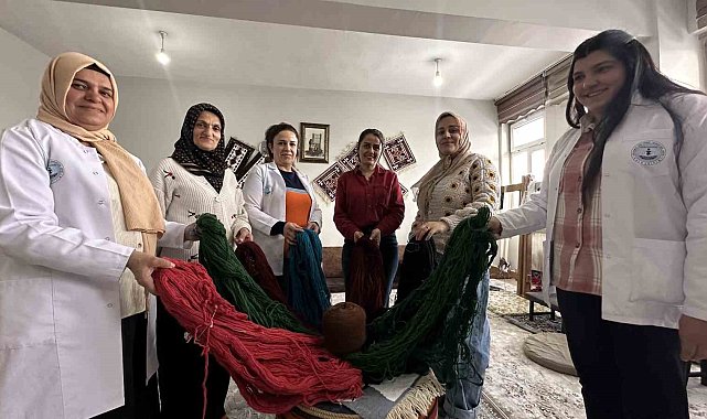 Yüksekova'da kadınların sabrı motiflere dönüşüyor: Yünün kilim yolculuğu
