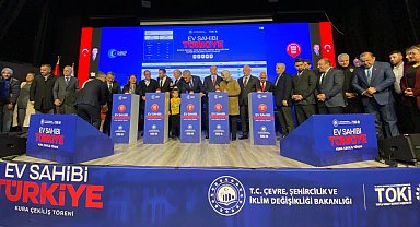 Yüzyılın Konut Projesi kapsamında Düzce'de hak sahipleri belirlendi