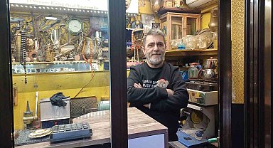 3 metrekarelik dükkanda 40 yıldır kuyum ustalığı yapıyor